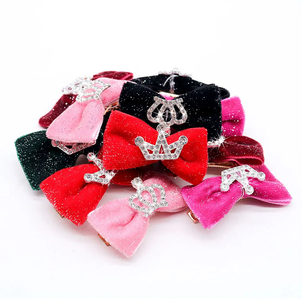 Pet Dog Bow Hairpin