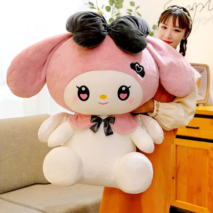 40 50 60 Cm Kawaii Large Size Demon Kuromi Plush Toys Angel Melody Doll Pillow Birthday and Holiday Gifts Cute Stuffed Toy Anime