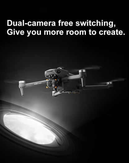ZLL D12 Drone With 8K HD Camera Screen Remote GPS 360° Obstacle Avoidance 5G Wifi FPV Brushless Motor RC Dron Load capacity 500g