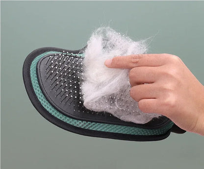 Cat Hair Glove Pet Grooming Glove Hair Removal Brush Cat Dog Fur Hair Grooming Glove Pet accessories bathing Combs Pets Supplies