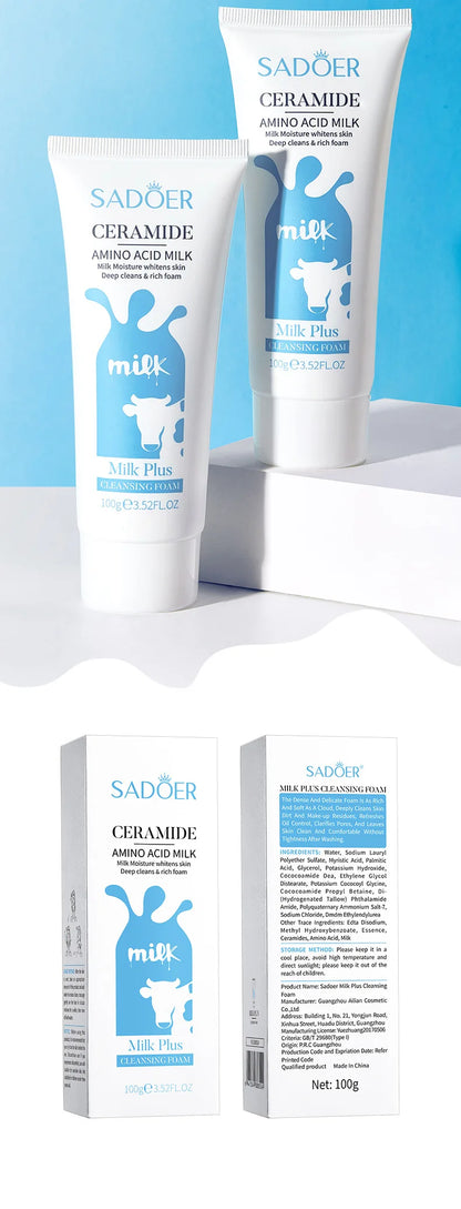 SADOER Milk Facial Cleanser
