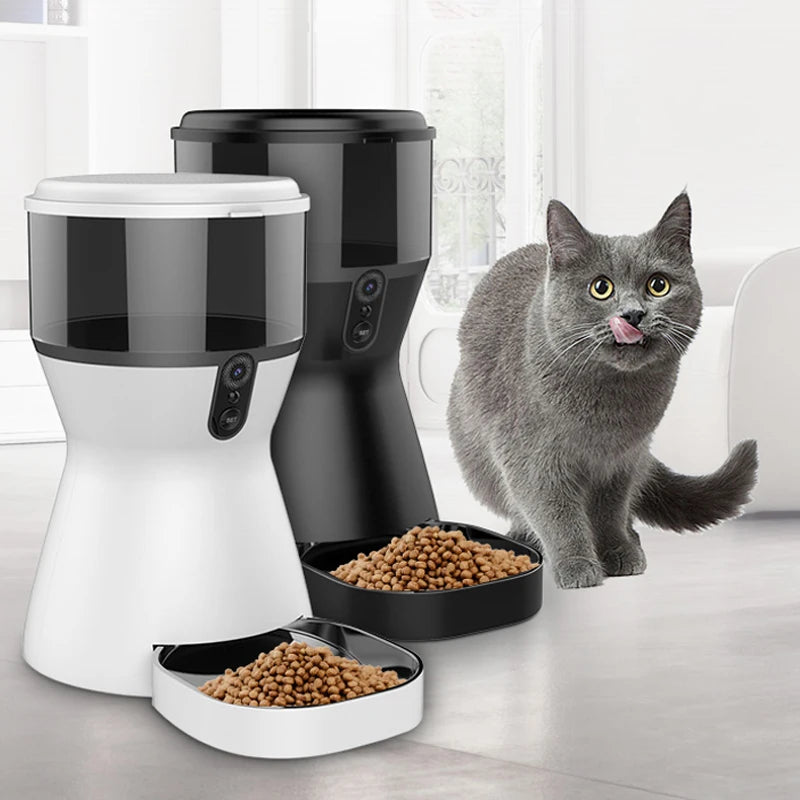 4L Smart Feed Automatic Cat Feeder WiFi Enabled Pet Feeder Control Pet bowl Food Dispenser pet supplies