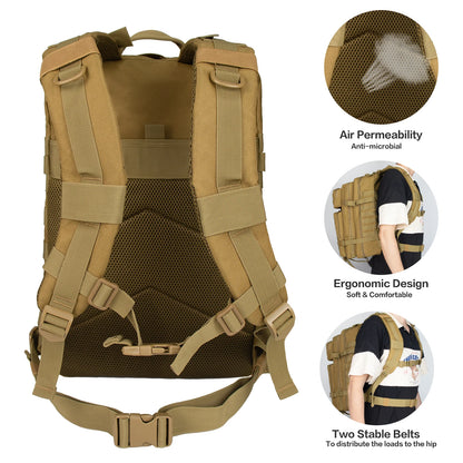 TOPX Outdoor Waterproof Backpack 45L