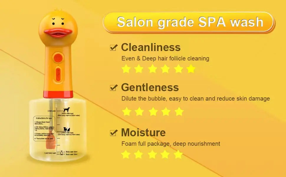 Yellow Duck Electric Foam Machine