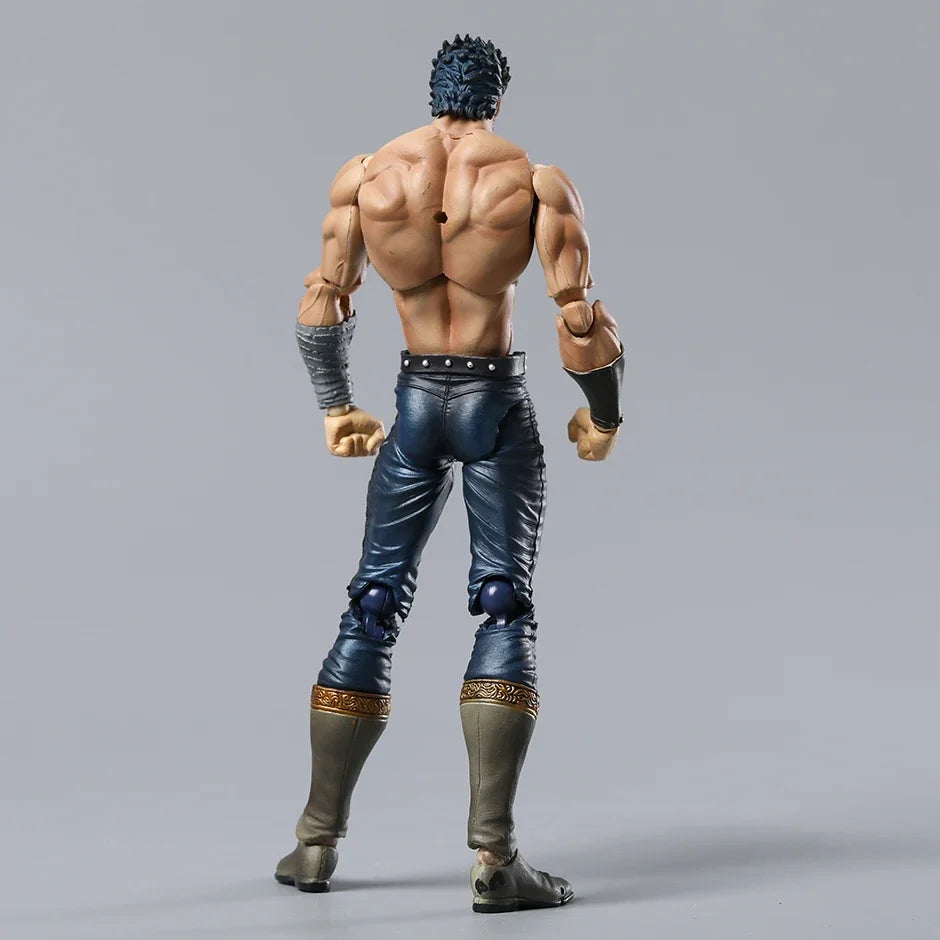 Fist of The North Star Kenshiro Musou Tensei Ver. Super Action Statue Figure Collectible Model Toy Desktop Doll