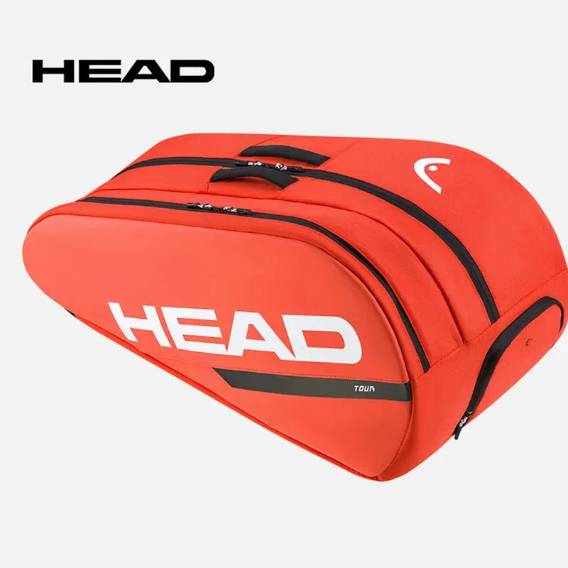 HEAD Tour Series 9 Pack Double Shoulder Tennis Rackets Bag Tournament Racquet Backpack