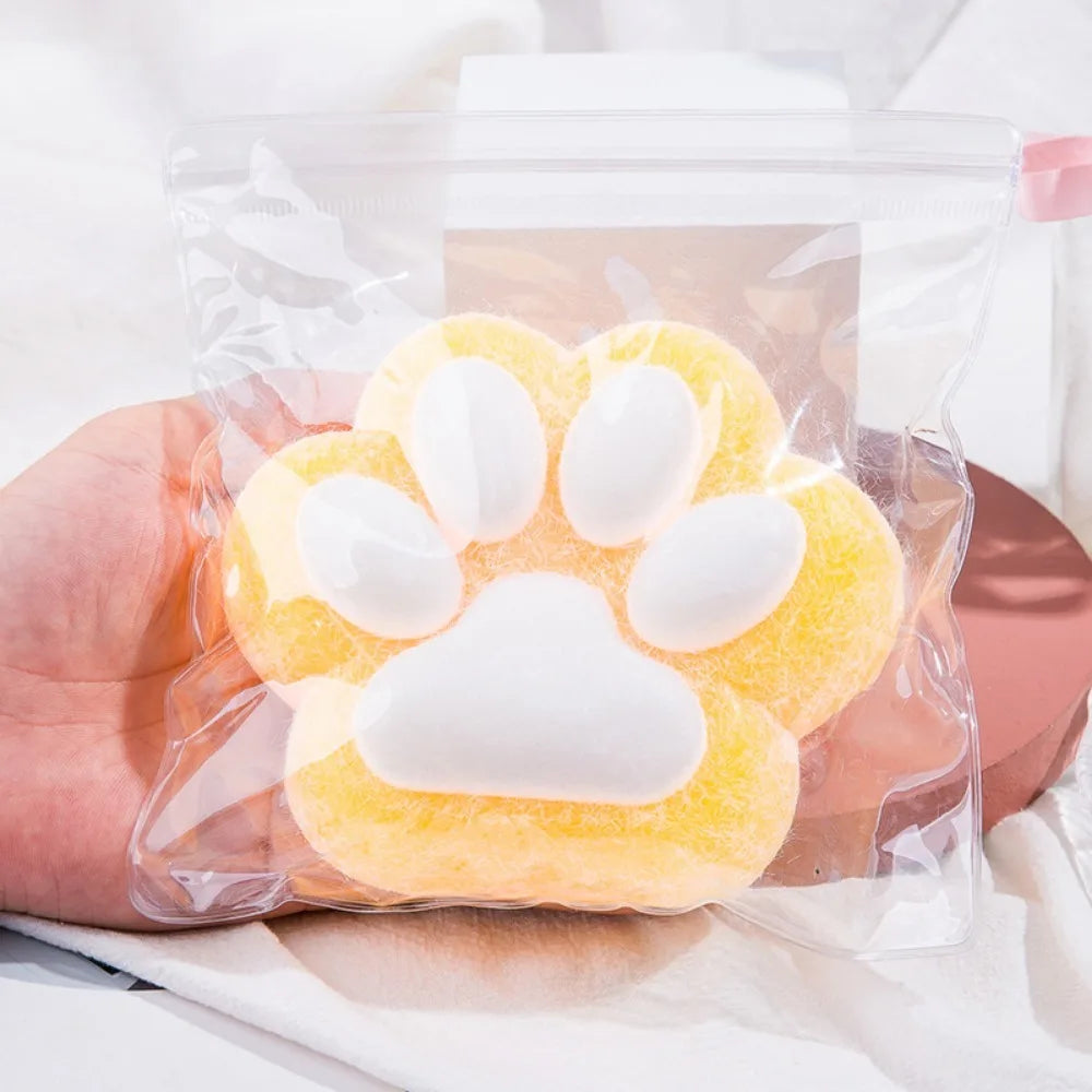 12cm Large Handmade Plush Cat Paw Squeeze Toys Taba Squishу Stress Relief Toys Cute Soft Fidget Toys and Anxiety Relaxing Gifts