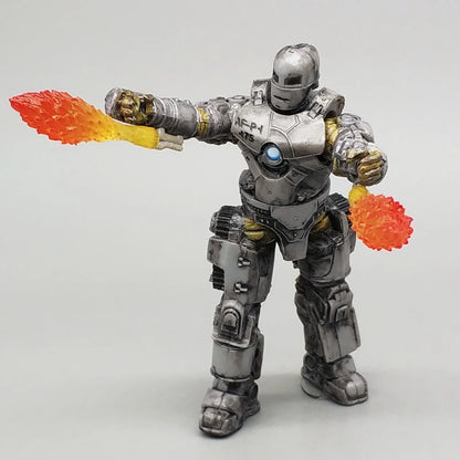 Marvel Iron Man MK1 War Machine Doll Gifts Toy Anime Figure Action Figures Model Collect Ornaments
