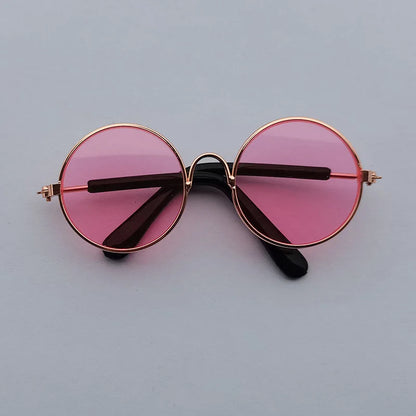 Lovely Vintage Round Cat Sunglasses