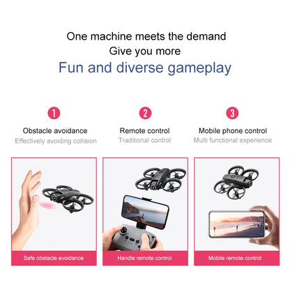 Xiaomi D16 Mini Drone with 180° Electric Adjustable 8K HD Camera WiFi Light Flow Drone Pocket Obstacle Avoidance Rc Quadcopter