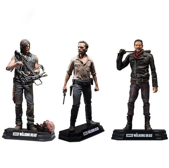 NEW hot 15cm The Walking Dead Season 8 Rick Grimes Daryl Dixon Negan action figure toys collector Christmas gift doll with box