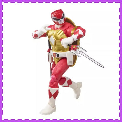 Hasbro Anime Power Rangers Foot Soldier Tommy Morphed Raphael Christmas Gifts Genuine Active Joint Action Figure Model Toys