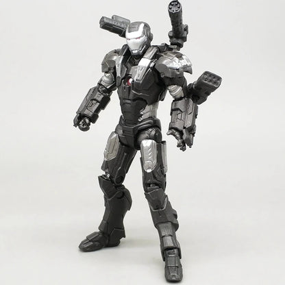 Marvel Iron Man MK1 War Machine Doll Gifts Toy Anime Figure Action Figures Model Collect Ornaments