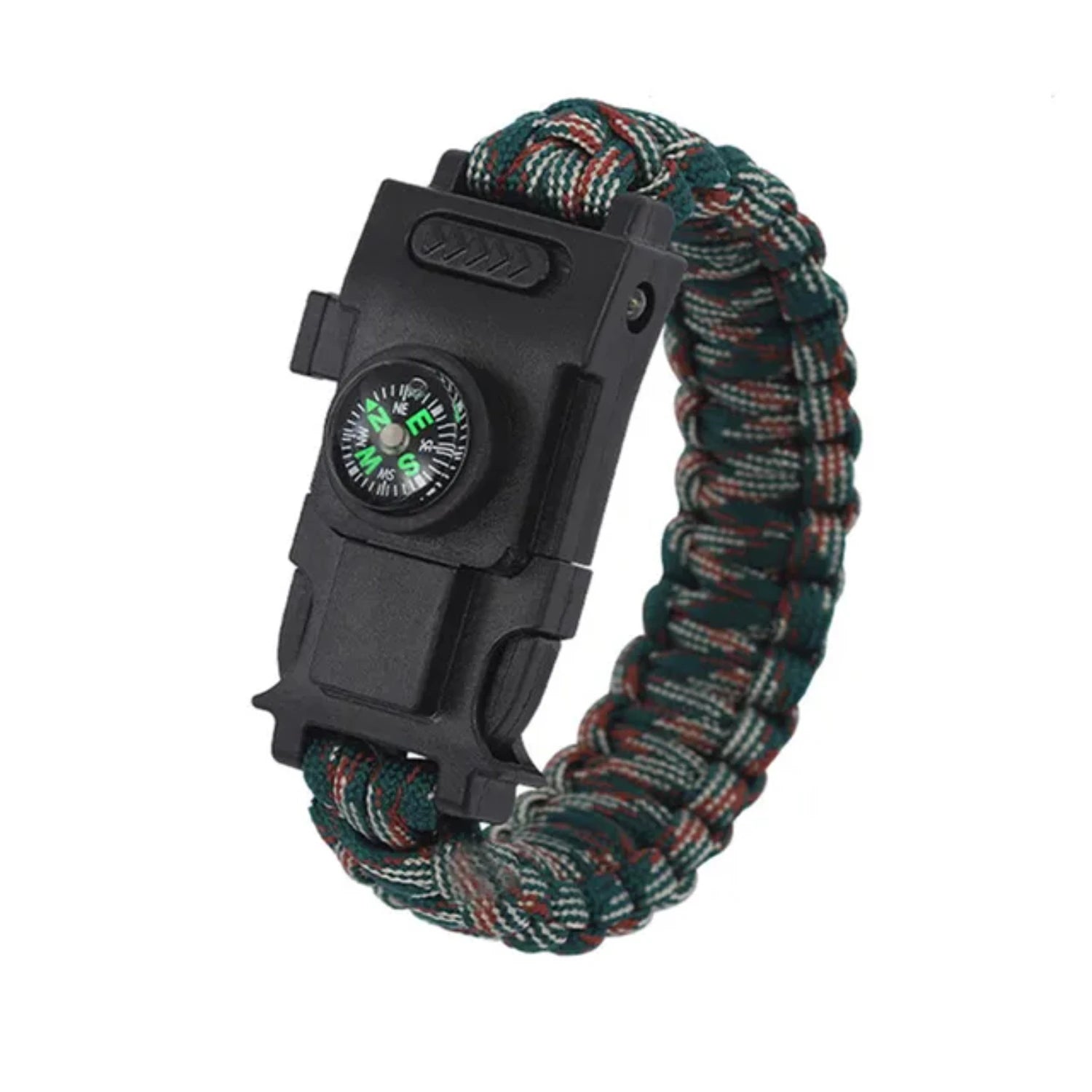 Top-Quality 4mm Paracord 550 Bracelet with Emergency Lights - Essential Outdoor Survival Gear