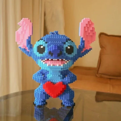 33CM Oversized Love Stitch Block Toy for Children and Adults To Assemble Small Particle Bricks As A Holiday Gift