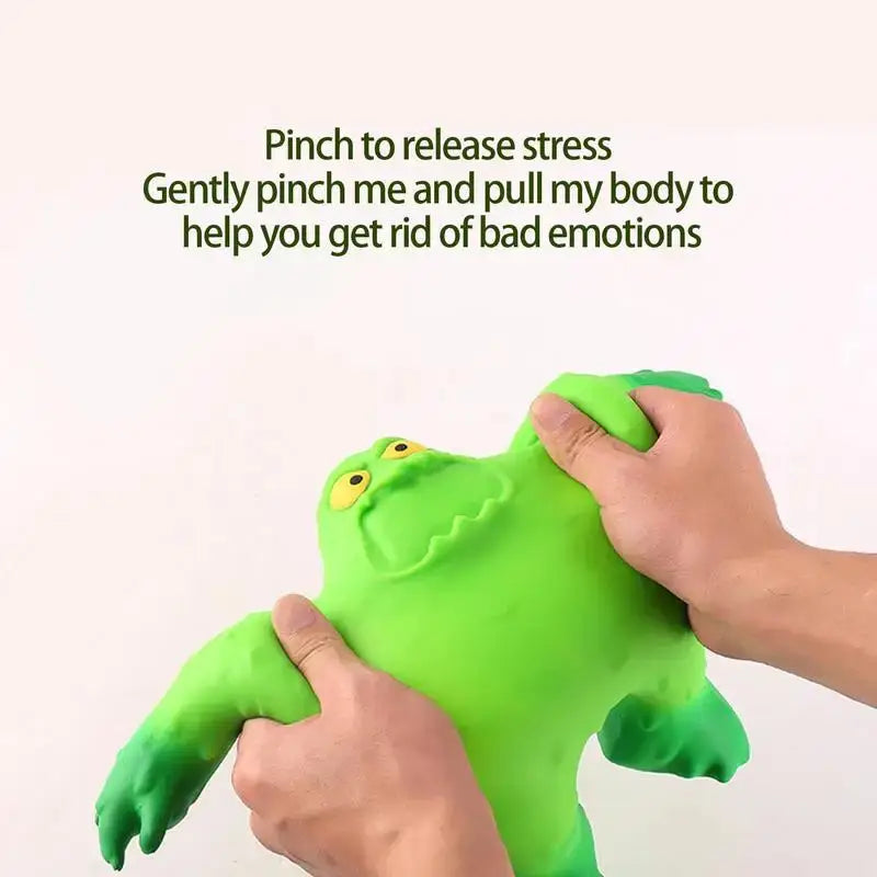 Funny Green Little Monsters Squeeze Doll Fidget Toys Slow Rebound Venting Squeeze Toy Squishy Stress Relief Toys For Kids Adults