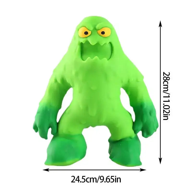 Funny Green Little Monsters Squeeze Doll Fidget Toys Slow Rebound Venting Squeeze Toy Squishy Stress Relief Toys For Kids Adults