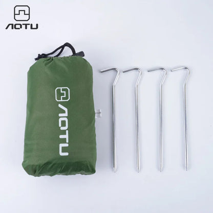 Waterproof Oxford Ground Sheet Floor Cloth Camping Mat Picnic Mat Oxford Cloth Wear-Resistant Anti-Tie Floor Mat With Nails