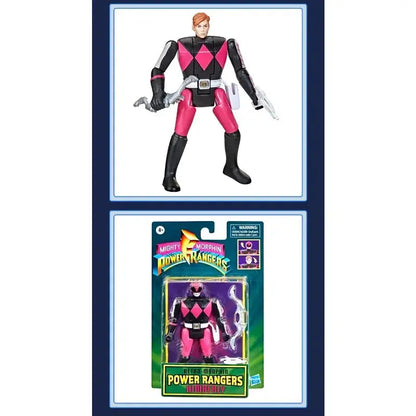 Pink Power Ranger figure and packaging