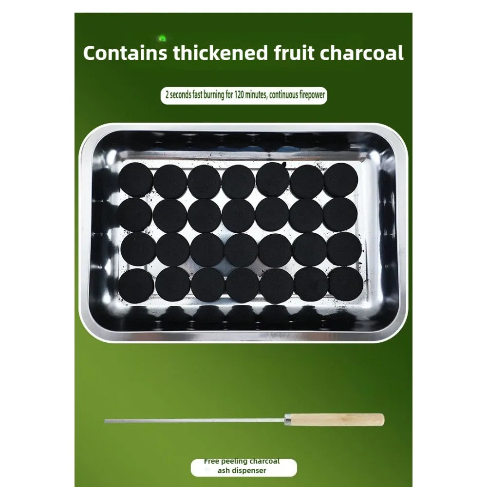 Portable Charcoal Disposable Grill/Barbecue