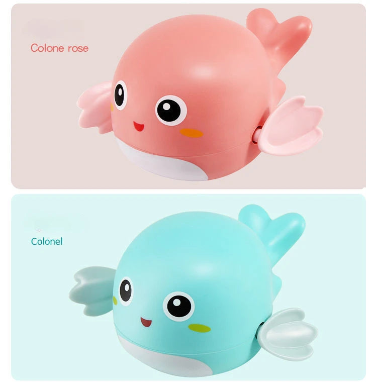 Summer Bath Toys Kids Swimming Clockwork Dolls Play Water Baby Bathing Cute Funny Children Bathroom Shower Bathtub Animals Toy