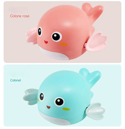 Summer Bath Toys Kids Swimming Clockwork Dolls Play Water Baby Bathing Cute Funny Children Bathroom Shower Bathtub Animals Toy