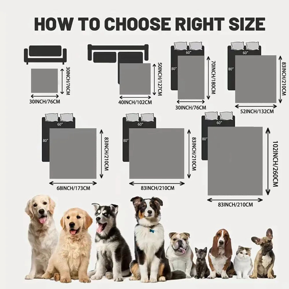 Waterproof Pet Bed Cover 1 pc.