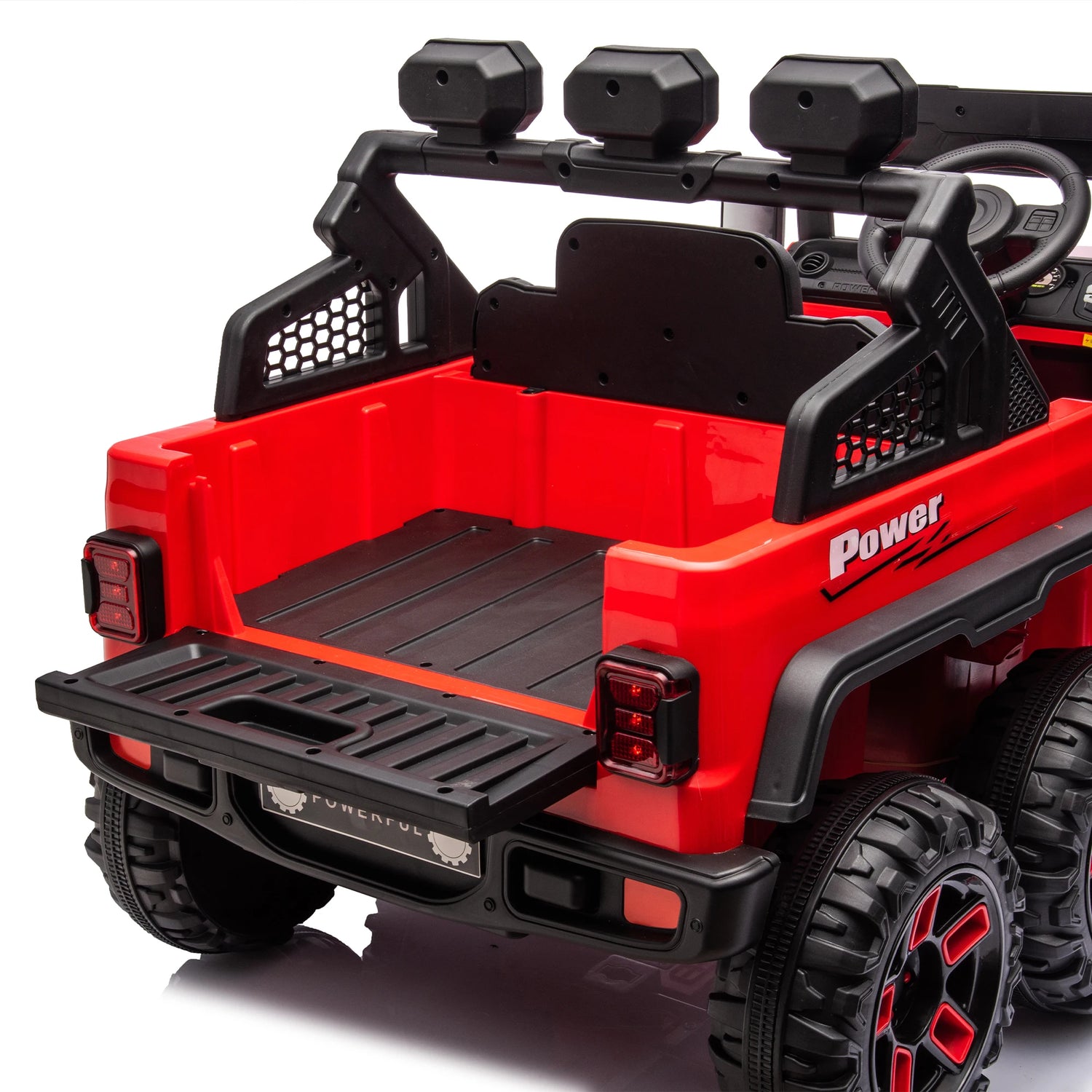 24V Ride On Large PickUp Truck car for Kids,ride On 4WD Toys with Remote Control,Parents Can Assist in Driving