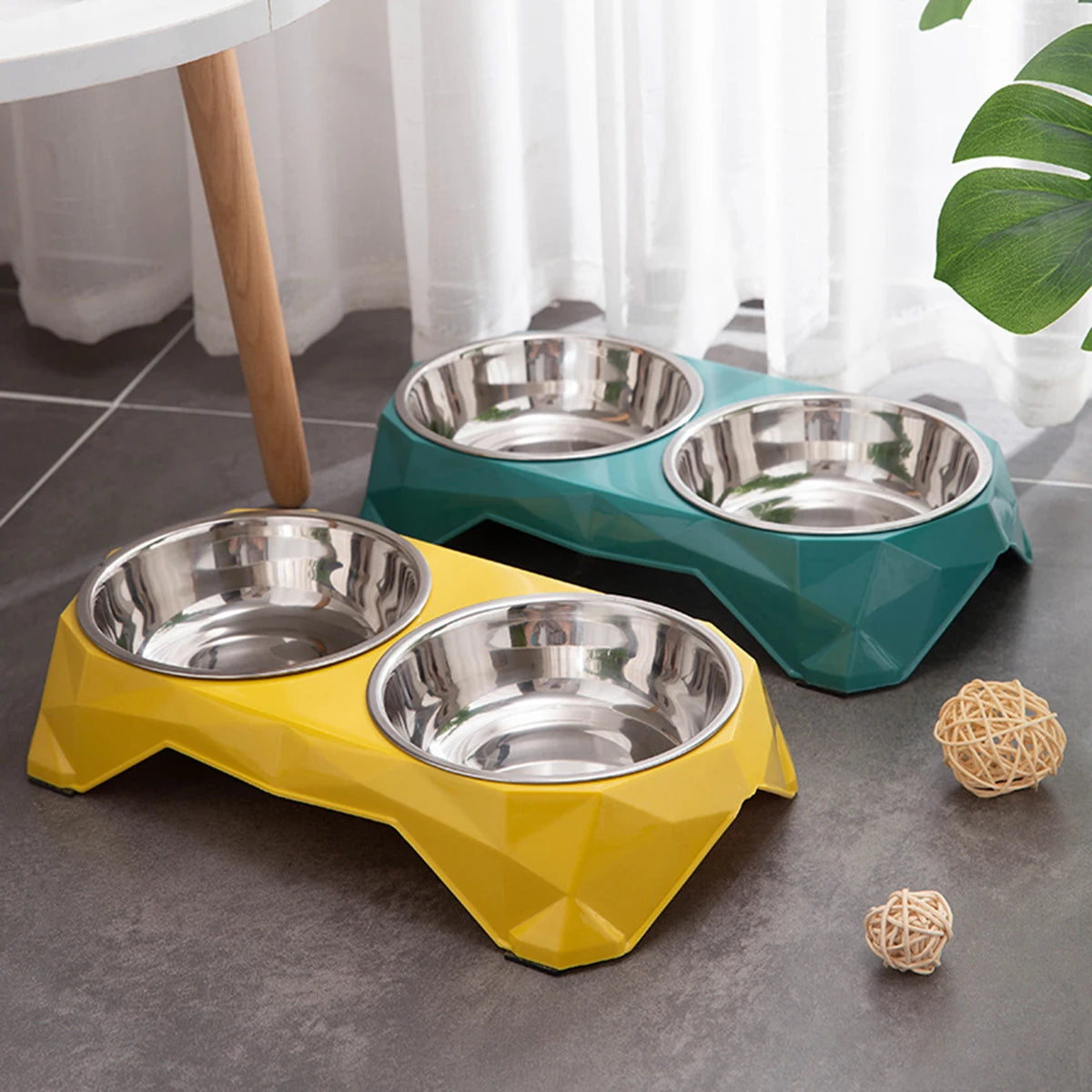 Pet Diamond Double Dowl for Dogs/Cats