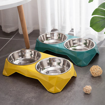 Pet Diamond Double Dowl for Dogs/Cats