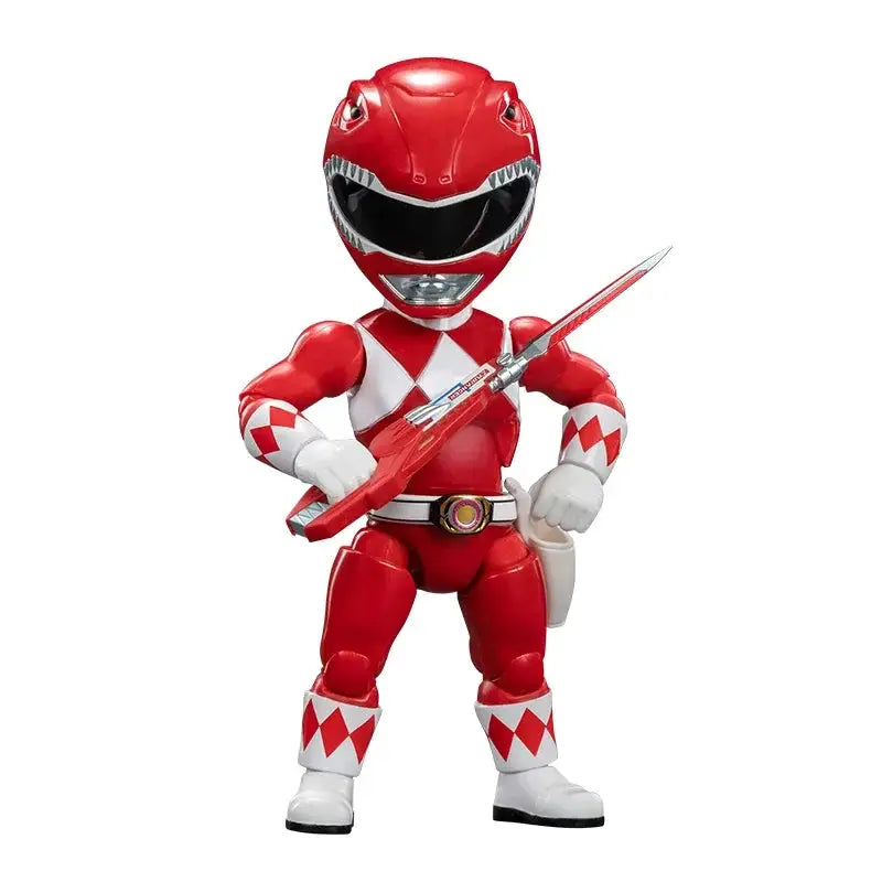 Hasbro Power Rangers Dino Fury Red Ranger Limited Edtion Q Version Action Figure Collectible Toys Chirstmas Gift 500398