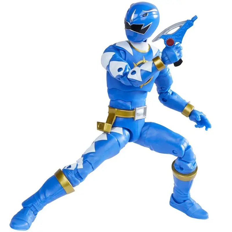 Hasbro Power Rangers Dino Thunder Blue Ranger 6 Inch Premium Collectible Action Figure Toy