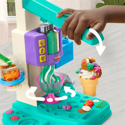 Hasbro Play-Doh Fantasy Rainbow Ice Cream Maker Children&