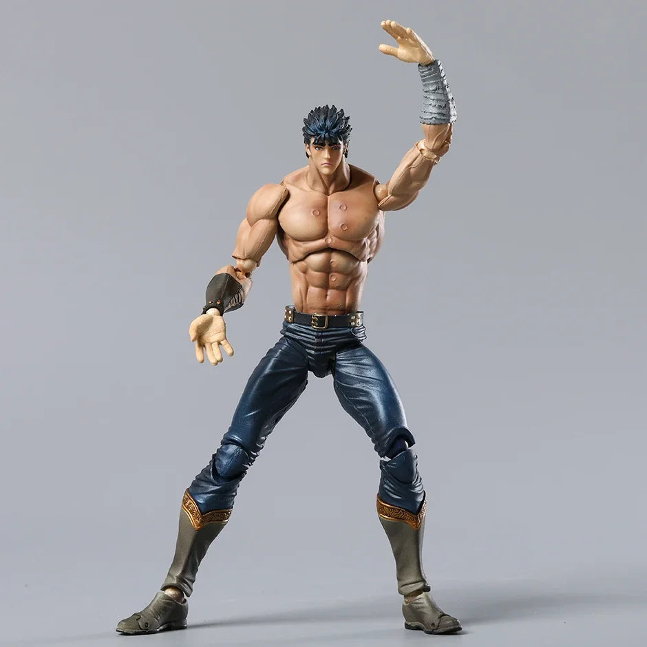 Fist of The North Star Kenshiro Musou Tensei Ver. Super Action Statue Figure Collectible Model Toy Desktop Doll