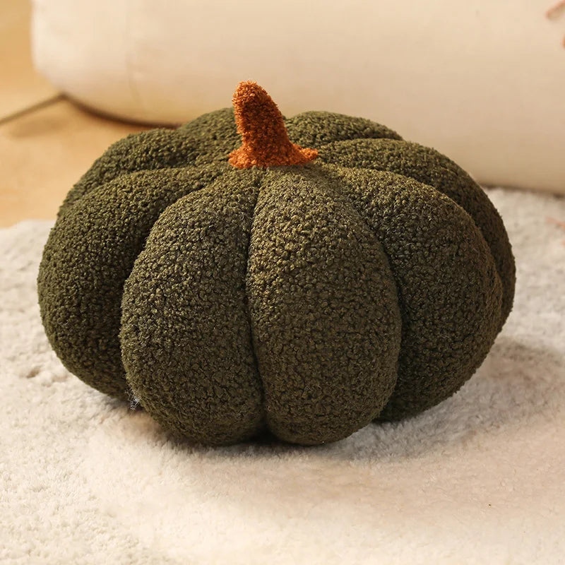 20cm New Nordic Halloween Pumpkin Plush Toy Plushie Soft Plant Stuffed Doll Holidays Props Decorative Throw Pillow for Kids