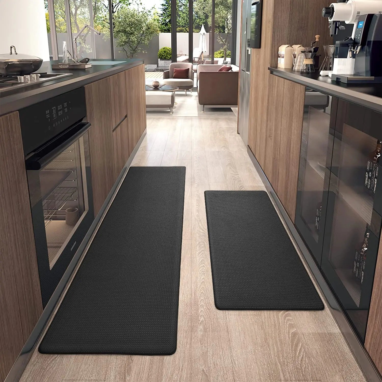 Kitchen Rugs Floor Mat Cushioned Anti Fatigue Kitchen Mat Non Skid Waterproof Comfort Standing Kitchen Rug Runner Rug Kitchen