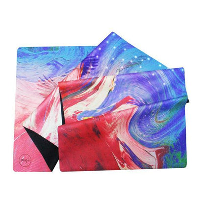 Suede &amp; Natural Rubber Travel Yoga Mat