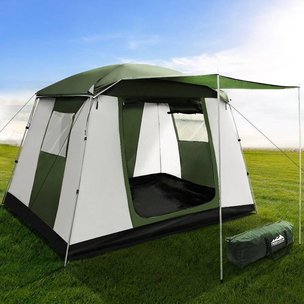 Weisshorn Instant Up Camping Tent 6 Person Pop up Tents Family Hiking