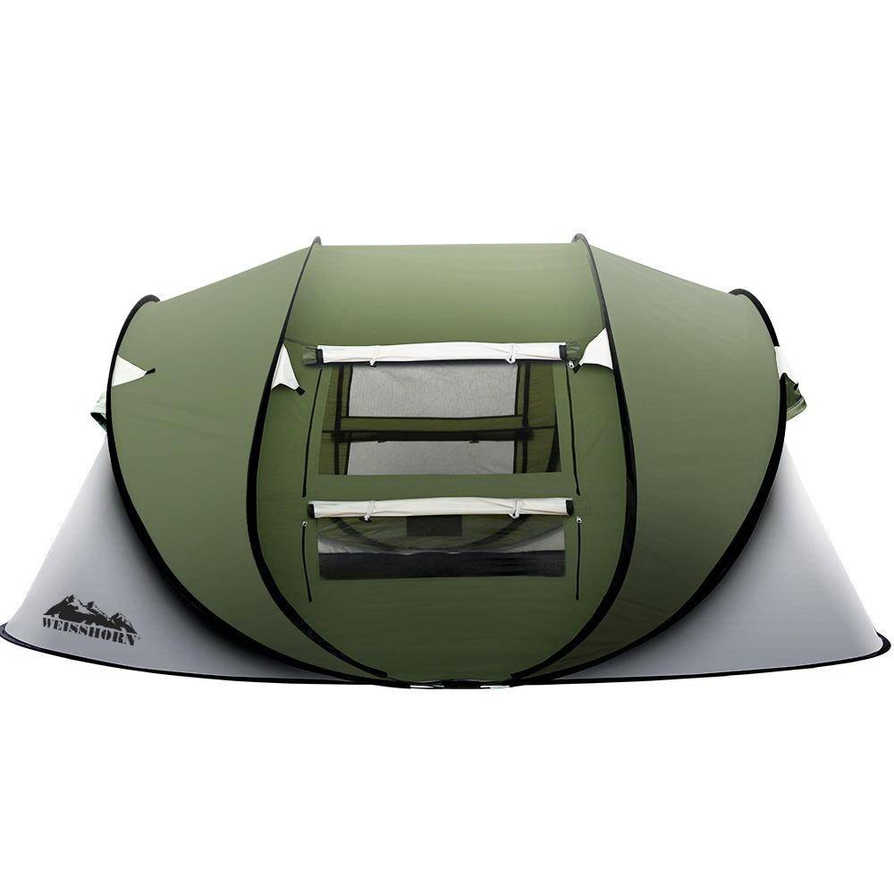Weisshorn Instant Up Camping Tent 4-5 Person Pop up Tents Family