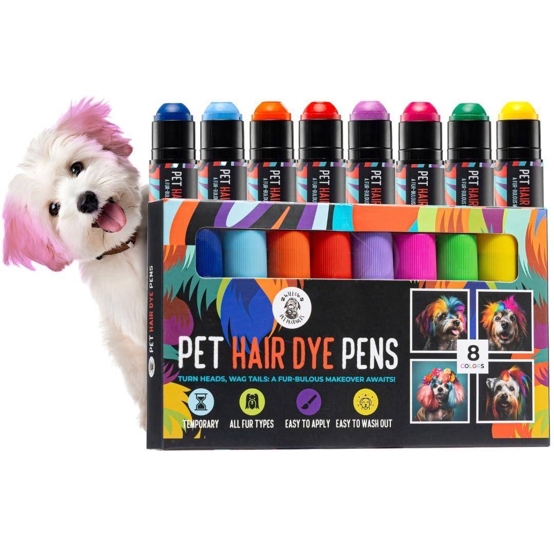 Dog Hair Dye  8 Color Dog Safe Hair Dye  Dog Dye Non Toxic &amp;