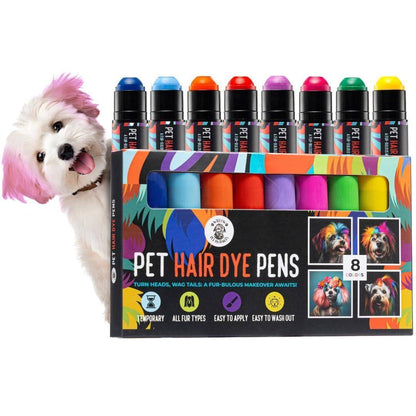 Dog Hair Dye  8 Color Dog Safe Hair Dye  Dog Dye Non Toxic &amp;