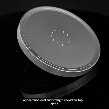 1pc Premium High-pressure Shower Head - Top Spray, Wide Coverage, Lotus Design - Durable, Pressurized, Single-head for a Luxurious Bath Experience - Perfect Household Bathroom Accessory