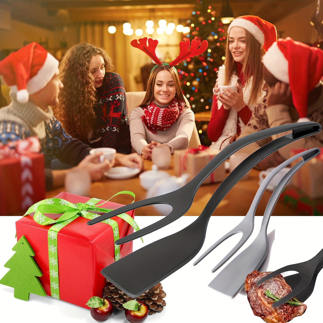 Premium Slotted Multi-Functional Spatula, 1 pc.
