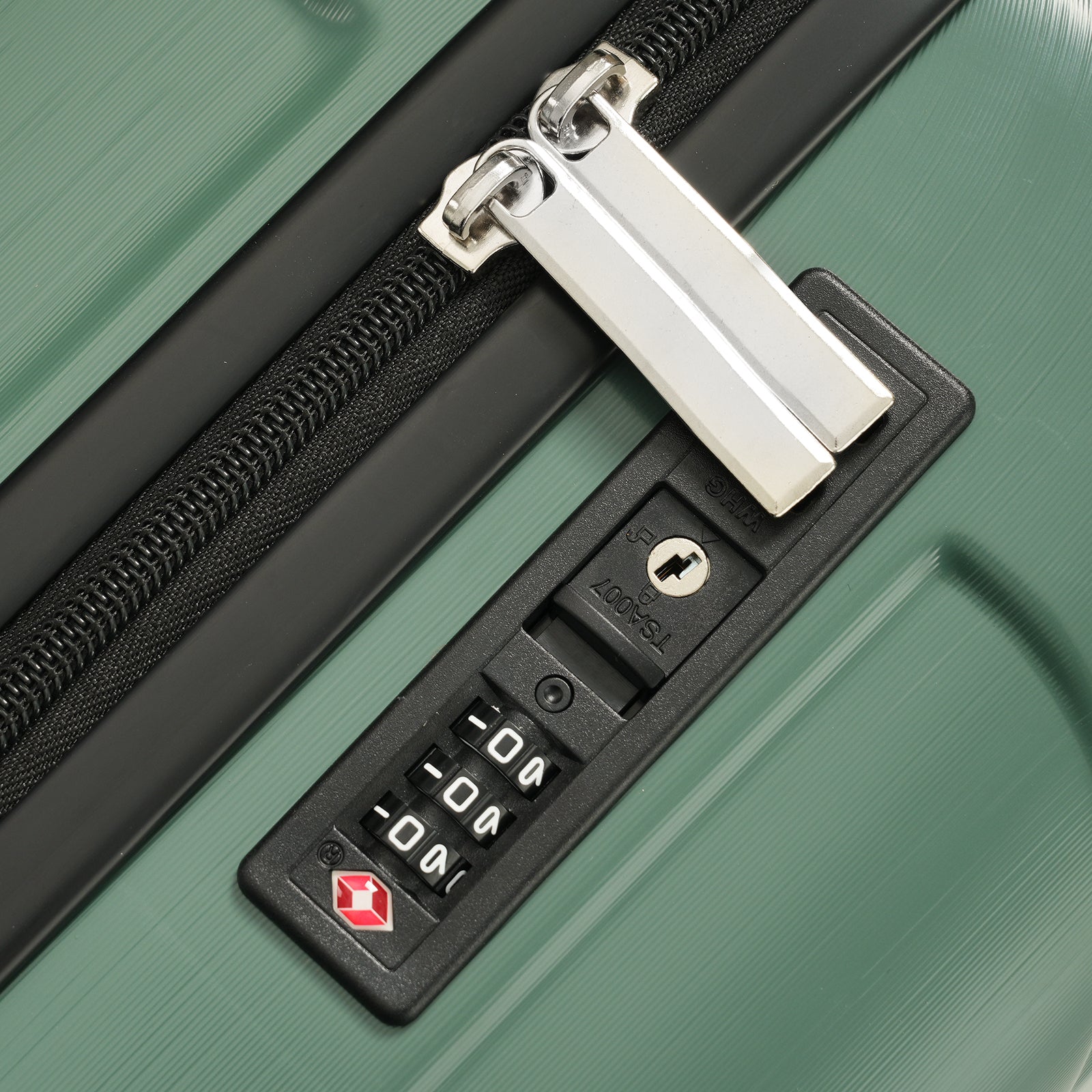 20-Inch Hardshell Carry-On Luggage, Lightweight Durable ABS Suitcase