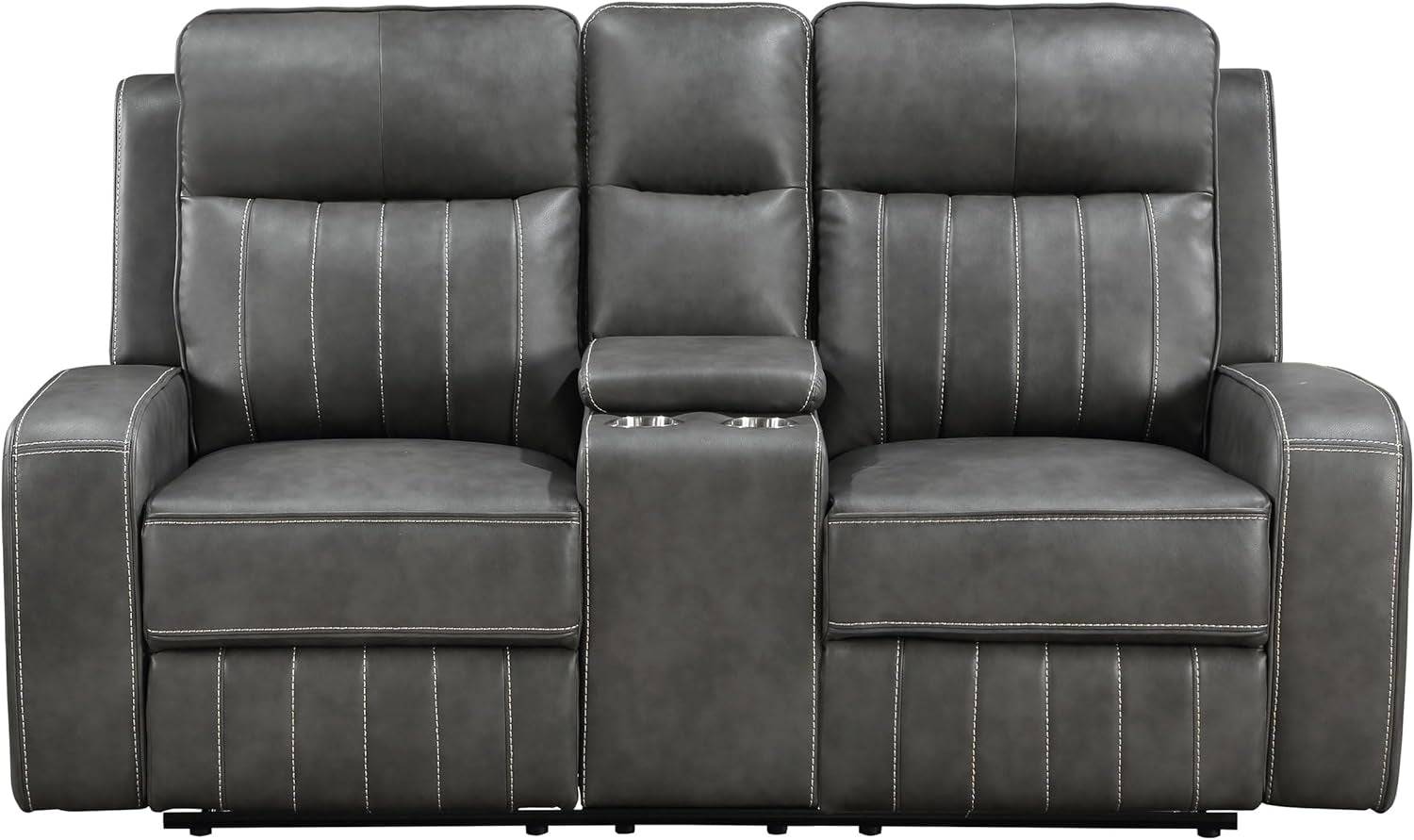 Gray Reclining Loveseat rana