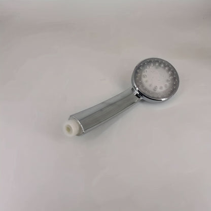 Automatically Color-Changing LED Rainfall Shower Head - 1pc Water Saving Showerhead with Temperature Sensor - Bathroom Accessories