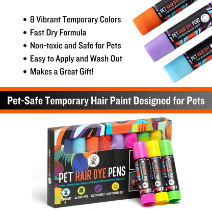 Dog Hair Dye  8 Color Dog Safe Hair Dye  Dog Dye Non Toxic &amp;