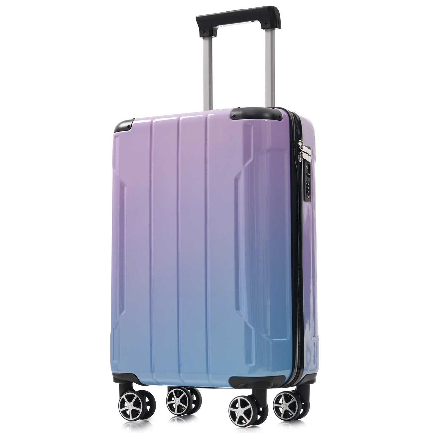 Luggage Sets 3 Piece Suitcase Set with Spinner Wheels, Built-in TSA