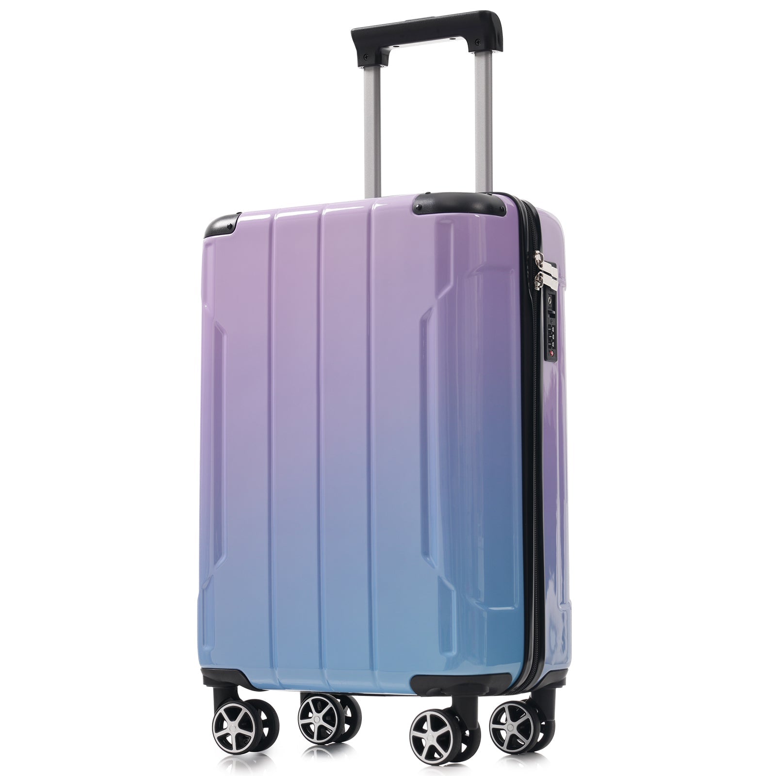 Luggage Sets 3 Piece Suitcase Set with Spinner Wheels, Built-in TSA