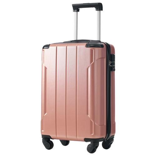Hardshell Luggage, Lightweight Durable ABS Suitcase with Double